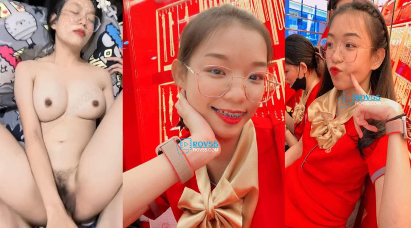 คลิปหลุดเย็ดสดสาวร้านทอง น่ารักนมใหญ่จับควยยัดรูหีครางเสียวลั่นห้อง